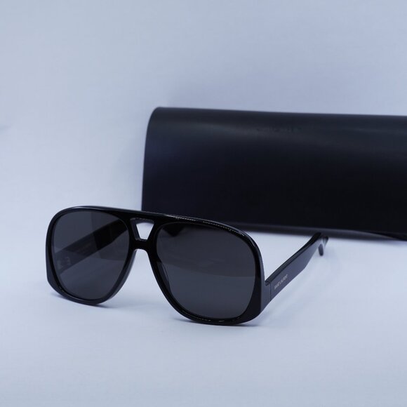 Final Price! Saint Laurent SL652 SOLACE 001 Black Grey Sunglasses